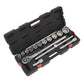 Sealey Socket Set 3/4"Sq Drive 12-point WallDrive 15pc Metric AK2583