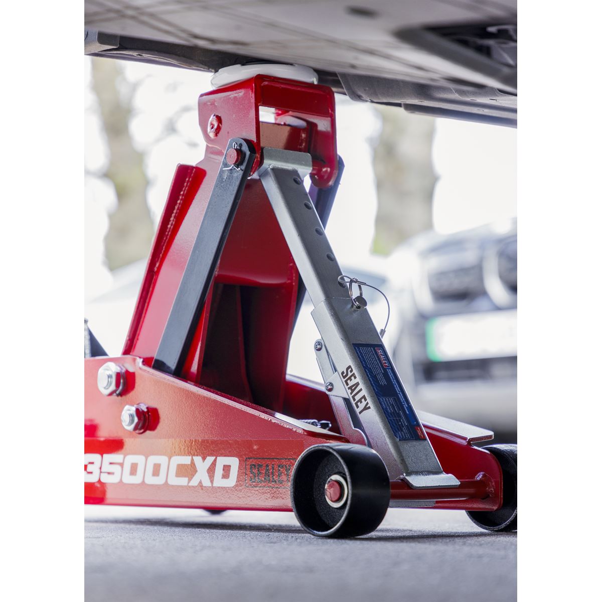 Sealey Safety Support Brace for Hydraulic Floor Jacks 3 Tonne JLB3