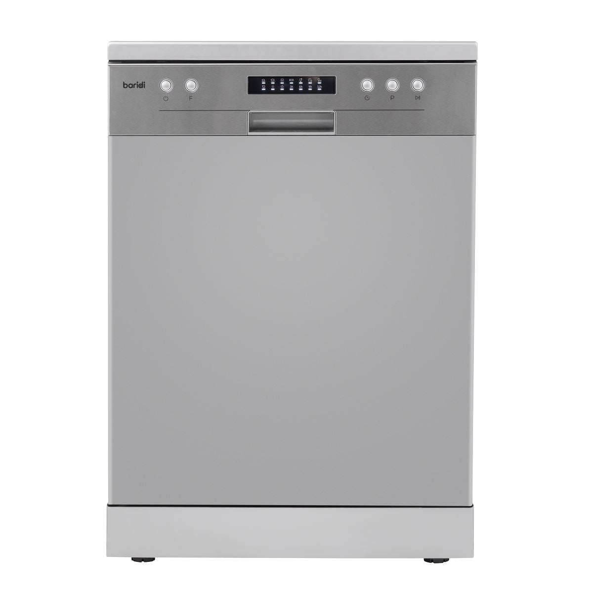 Baridi Freestanding Dishwasher 60cm Wide 13 Place Settings - Silver DH280