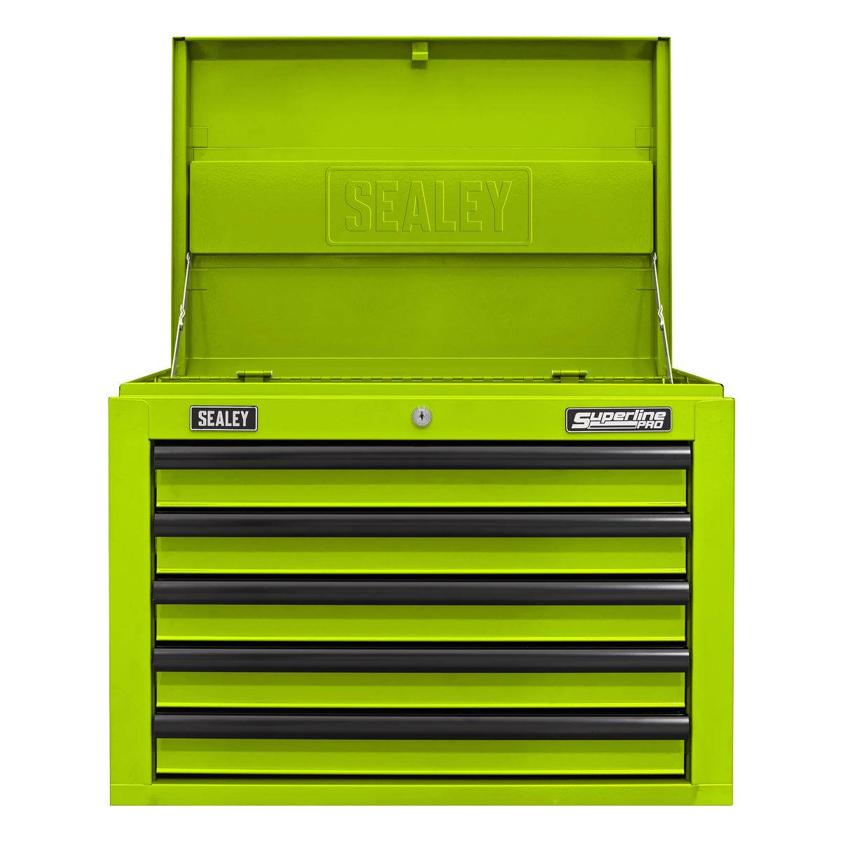 Sealey Superline Pro Topchest 5 Drawer with Ball-Bearing Slides - Green/Black AP26059THV