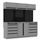 Sealey Superline Pro Black Edition Storage System with Stainless Worktop 2.04m