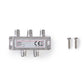 Nedis Satellite F-Splitter Max 11.5 dB gain 5 to 2400 MHz 4 Outputs - SSPL410ME