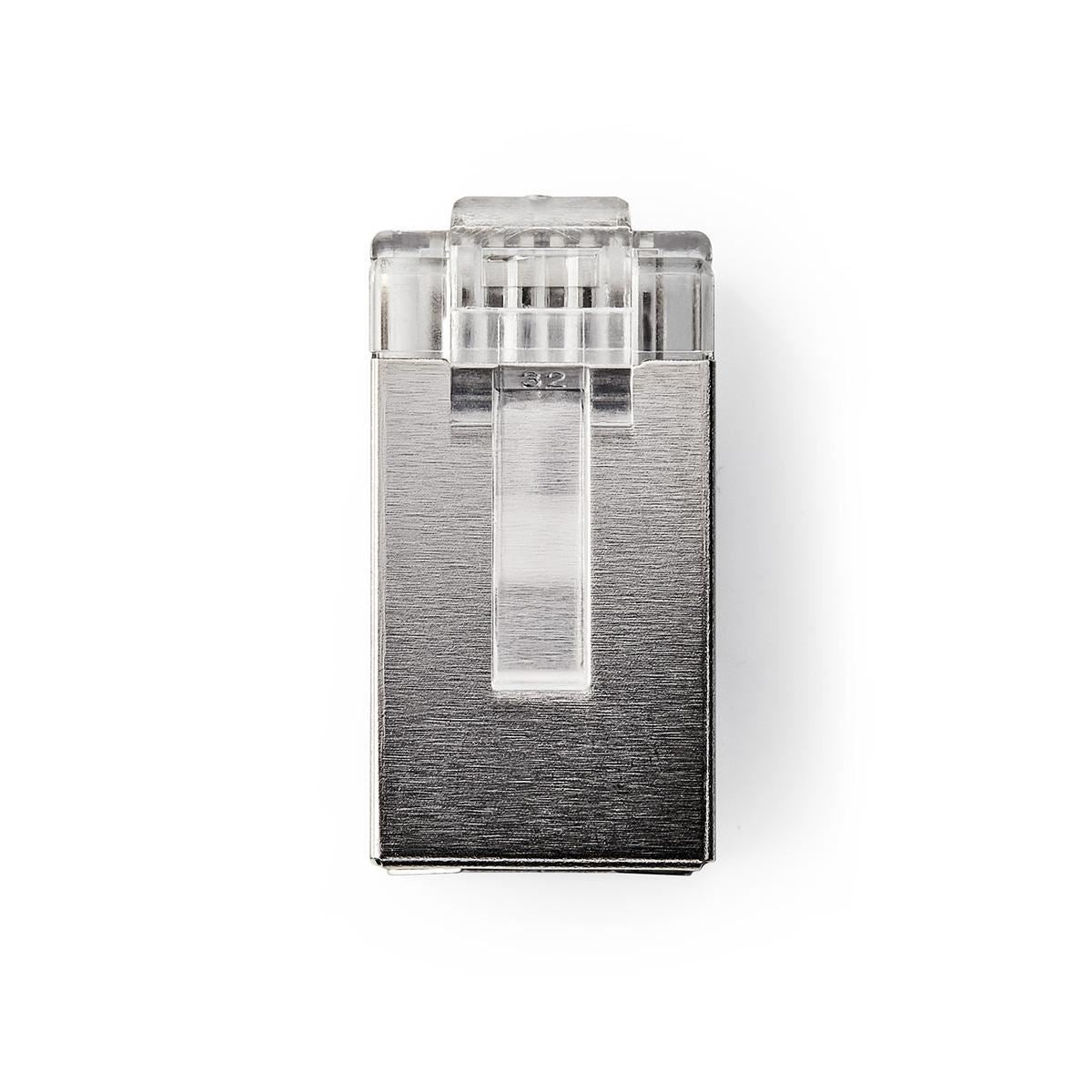 Nedis Network Connector RJ45 (8P8C) Male to 10 pieces Metal CCGB89306ME