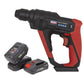 Sealey Cordless Rotary Hammer Drill 20V SDS Plus Kit - 2 Batteries CP20VSDSKIT