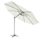 Dellonda Cantilever Parasol with 360� Rotation, Tilt & Cover 3m - Cream DG268