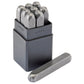 Draper 1x 0 - 9 Number Stamp Set - Number Height 3/16" Professional Tool 37337