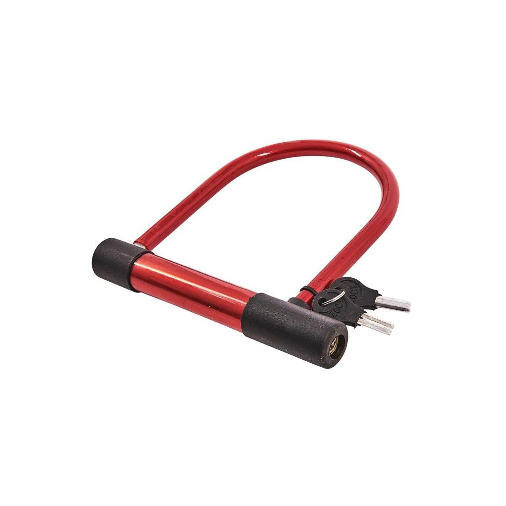 Amtech Heavy Duty D Shape Bicycle Shackle Lock Motorbike Safety Security - T1880