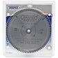 Draper Circular TCT Saw Blade 250mm x 30mm 25mm 20mm 16mm 80T 80 Tooth Neg 09490