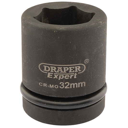 Draper Expert Expert 32mm 1" Square Drive Hi-Torq 6 Point Impact Socket - 05112