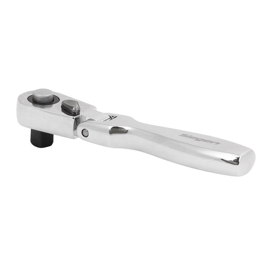 Sealey Micro Flexi-Head Ratchet Wrench 1/4"Sq Drive S01254