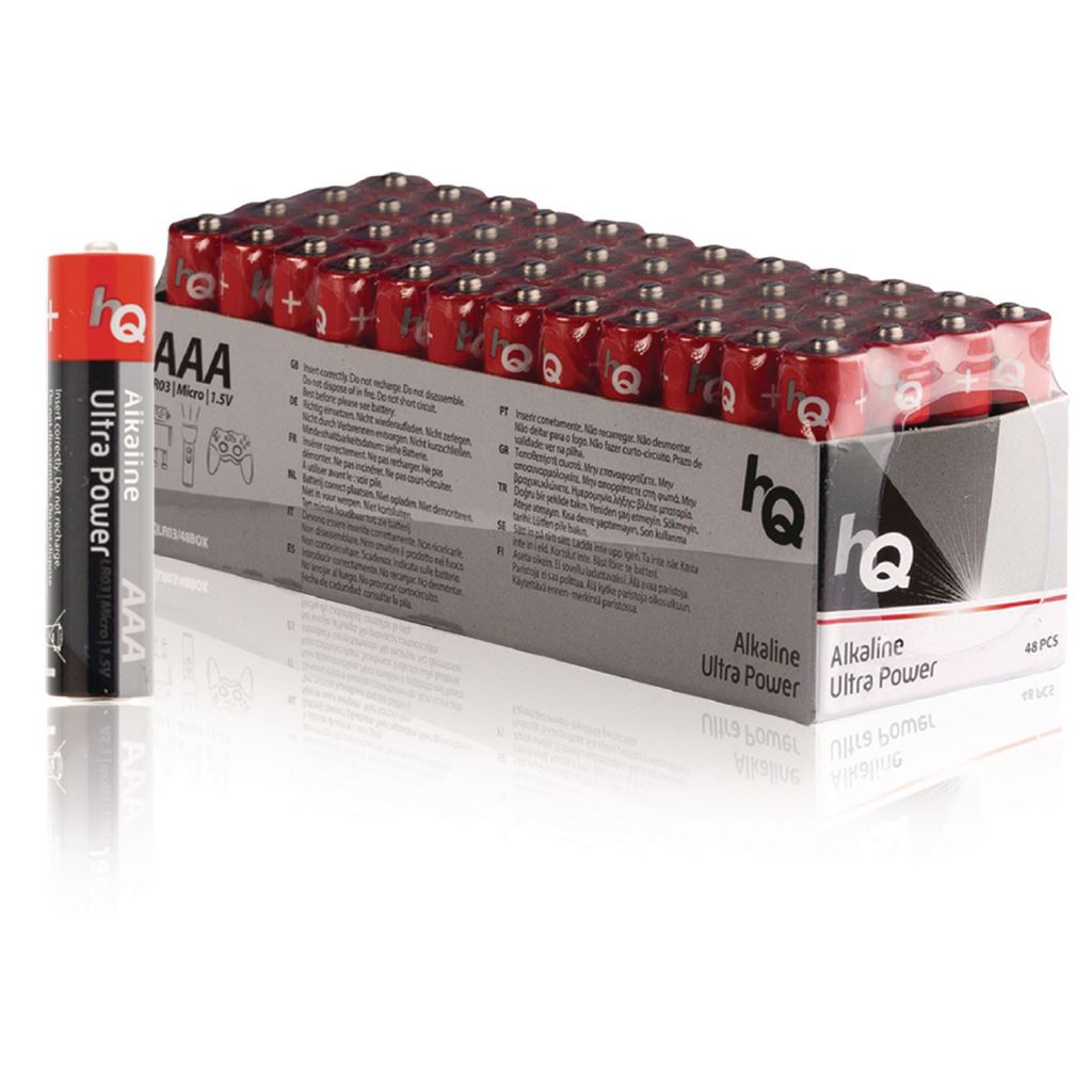 HQ Alkaline AAA battery 48-box - BAAKLR0348BX