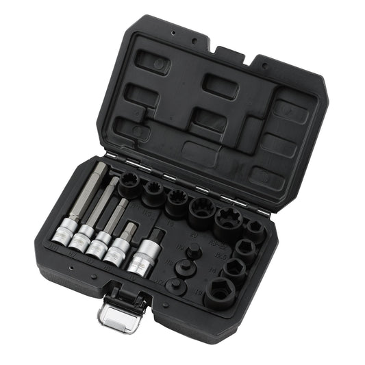 Draper Brake Caliper Socket and Bit Set (17 Piece)
