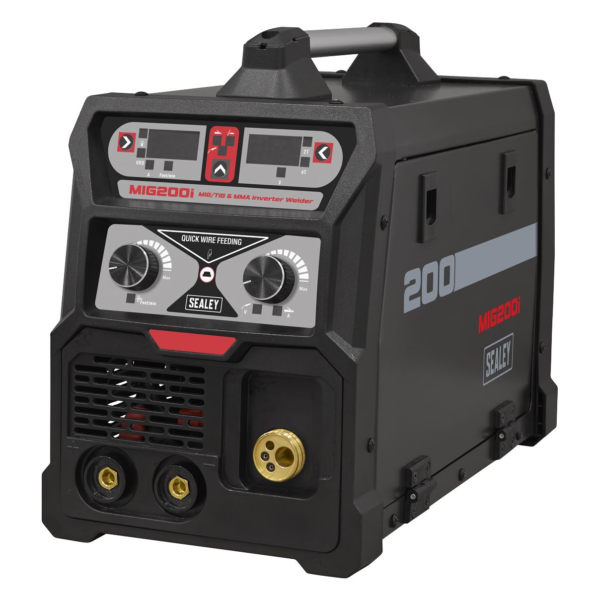 Sealey MIG/TIG & MMA (ARC/STICK) Inverter Welder 200A MIG200i
