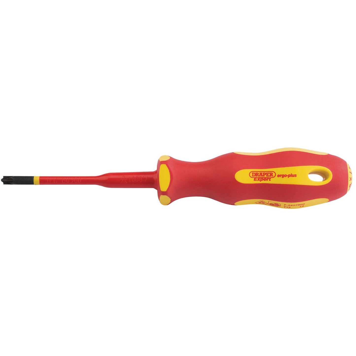 Draper Extra Slim PZ/SL Type VDE Interchangeable Screwdriver Blade No:1 x 80mm - 02254