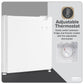 Baridi Mini Tabletop Fridge/Freezer, 31L Capacity - White DH254