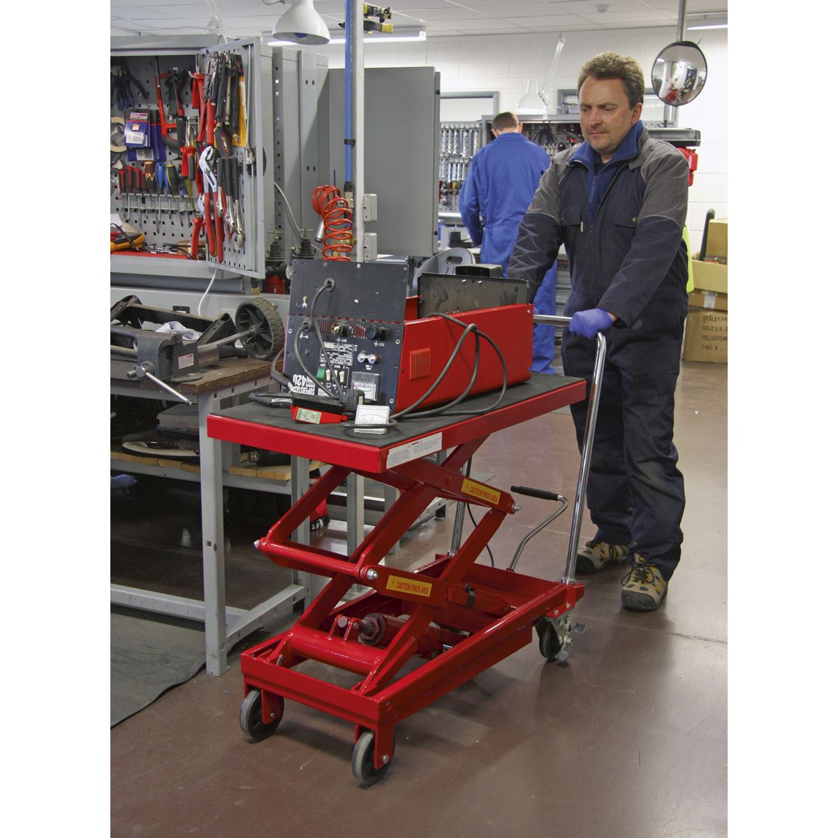 Sealey Hydraulic Platform Truck 400kg High Lift HPT400H