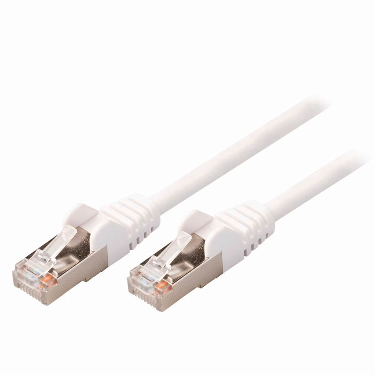 Nedis Cat 5e SF/UTP Network Cable RJ45 Male to RJ45 Male 2m White CCGP85121WT20