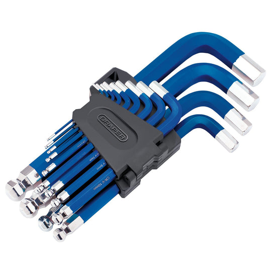Draper Metric Jumbo Ball End Hex Key Set (13 Piece)