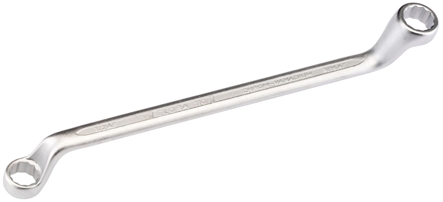 Elora 1x 1.1/16x1.1/8" Deep Crank Imperial Ring Spanner Professional Tool 5872 - 05872