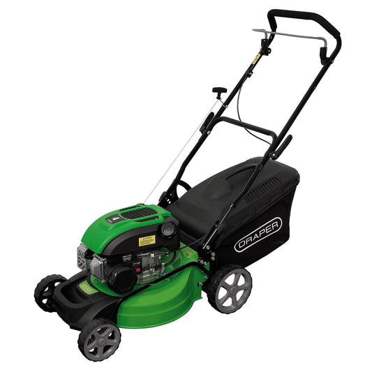 Draper Petrol Lawn Mower, 406mm, 149cc/3.1HP