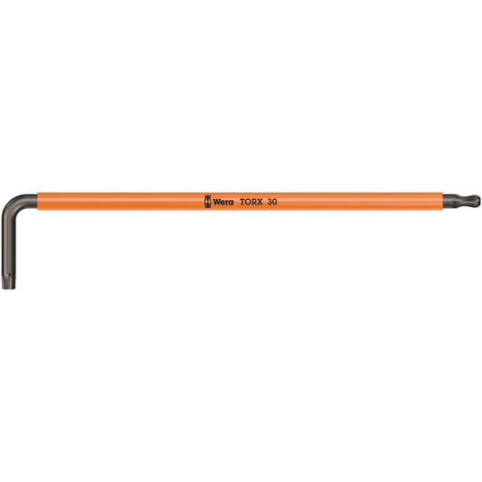 Wera 967 Spkxl Torx� Multicolour L-Key TX 30/195 Long Blacklaser 024488
