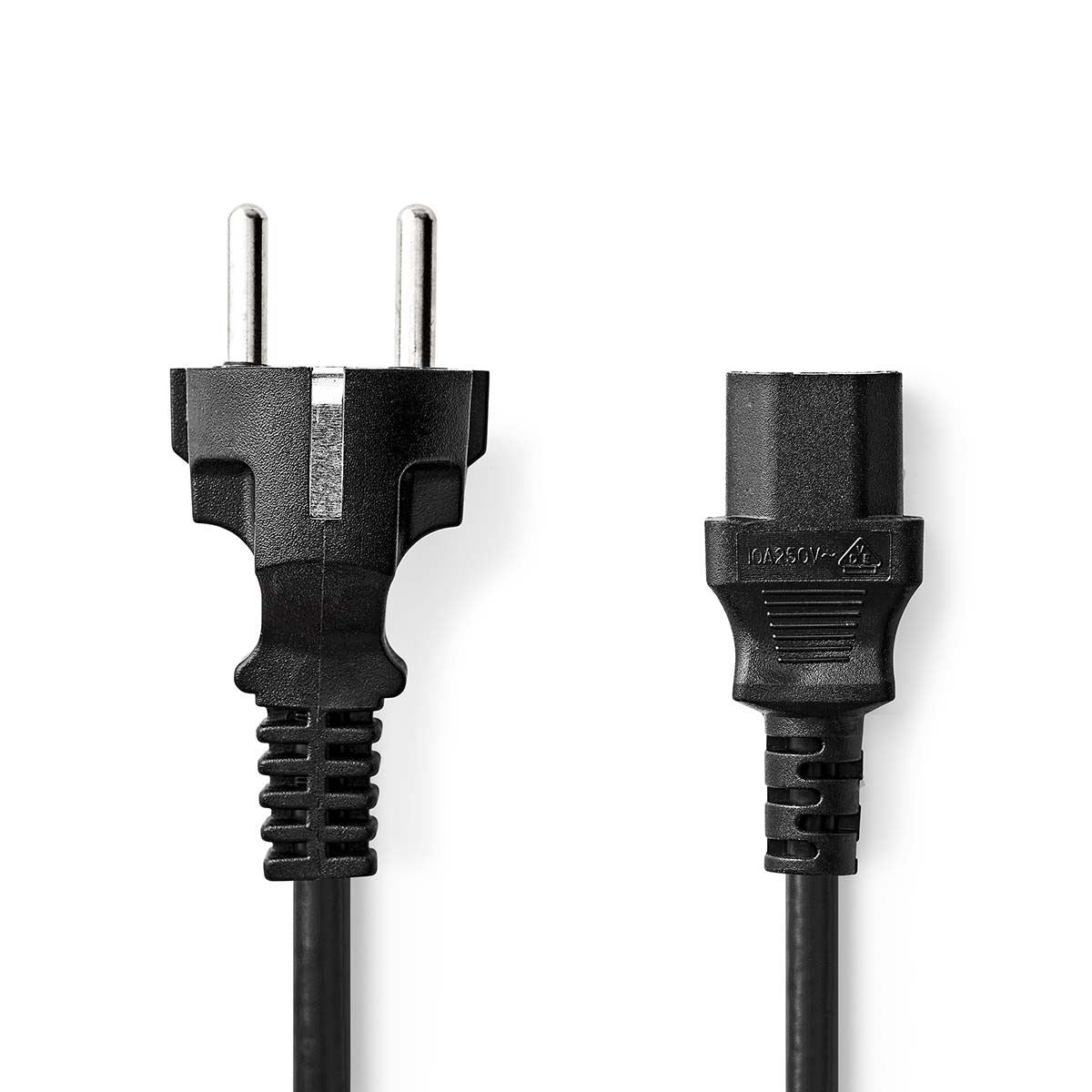 Nedis EU Power Cable Plug with earth contact male IEC-320-C13 Straight 10m