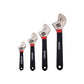 Amtech 4pc Adjustable Wrench Set