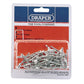 4.8 x 6.4mm Domed Aluminium Steel Blind Rivets 50 Pck |13557| Draper - POP rivet