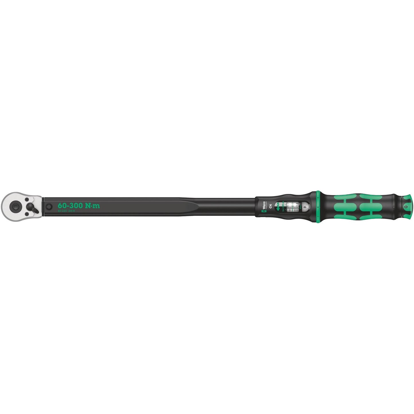 Wera Click Torque C 4 Torque Wrench/Spanner 60 - 300Nm 1/2"  Sq. 075623