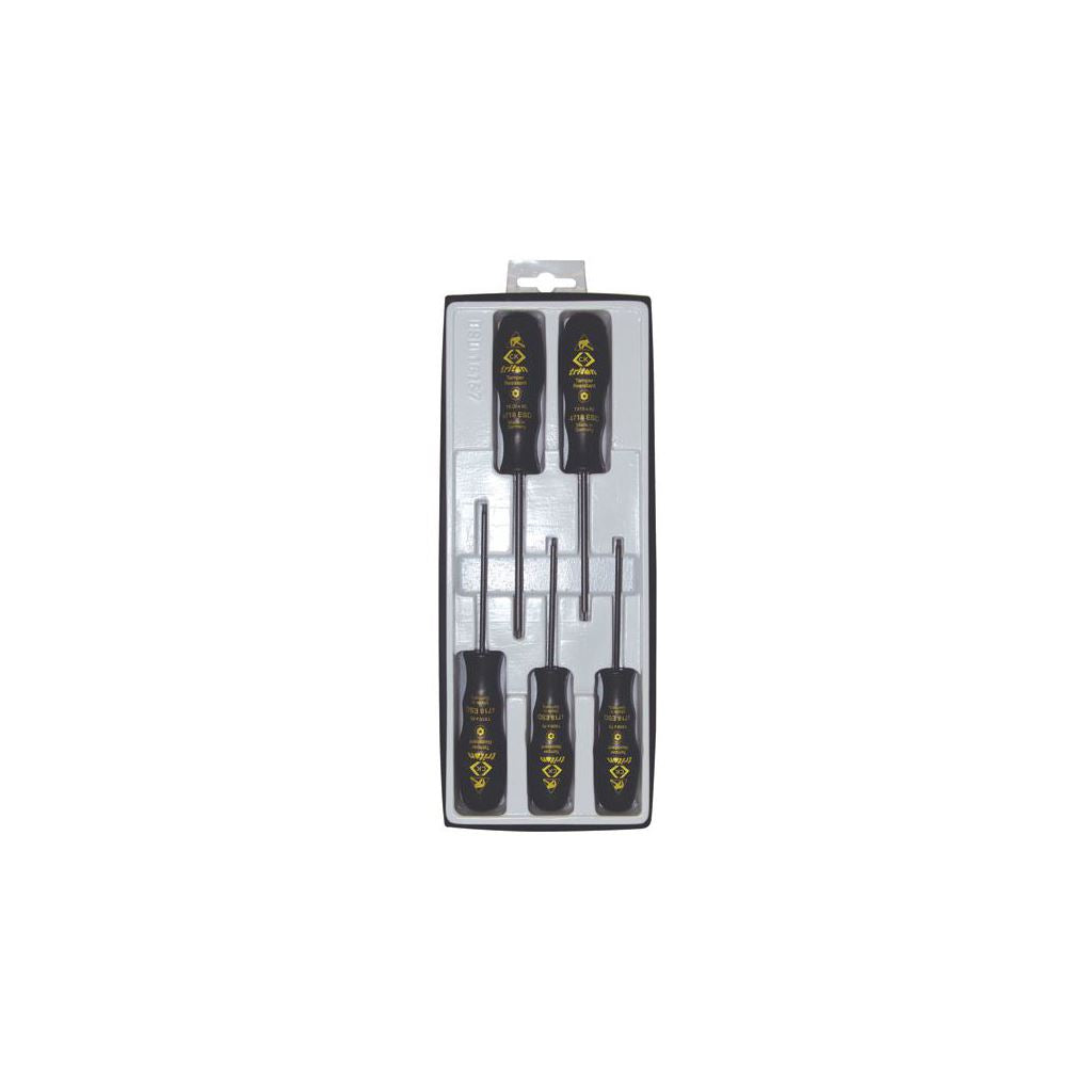 CK Tools Triton ESD Screwdriver TX Set Of 5 T4730ESD
