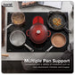 Baridi Integrated Ceramic Hob with 5 Cooking Zones 90cm - Black Glass DH389