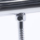 Baridi Thermostatic Shower Mixer Set, 20cm Round Head, Adjustable Rail - Chrome DH314