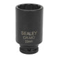 Sealey Impact Socket 33mm 12pt Bi-Hex Deep 1/2"Sq Drive SX0041