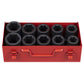 Sealey Impact Socket Set 10pc Deep 1"Sq Drive Metric/Imperial AK689