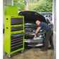 Draper 26" Tool Chest 5 Drawer Green Ball Bearing Runners 35739