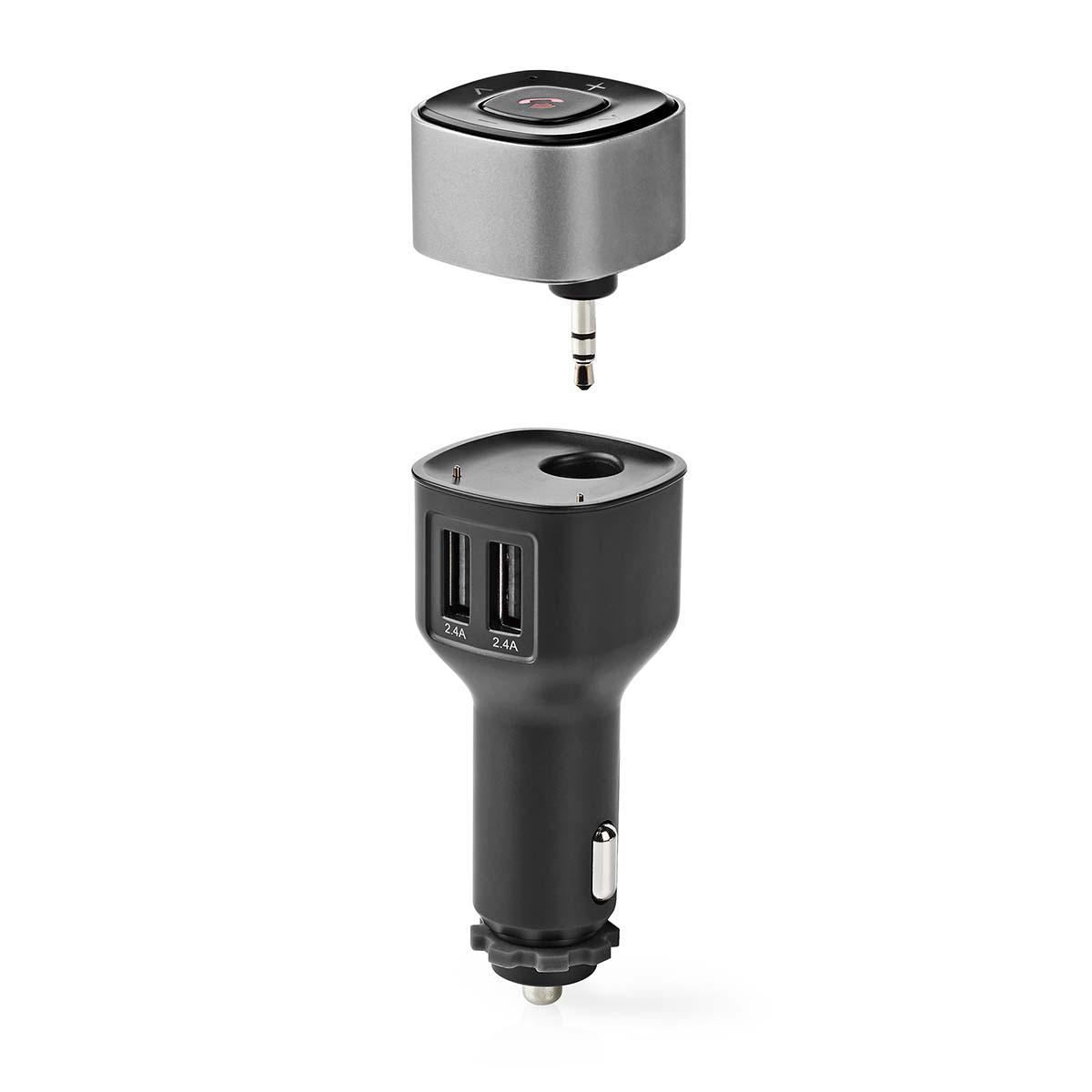 Nedis Bluetooth Car Multi Adapter for Streaming audio, Charging and Hands Free