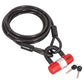 Sealey Motorcycle Cable Lock 5m SHGCL5