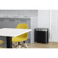 Baridi Sensor Bin 50L - Black/Stainless Steel DH281