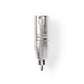 Nedis XLR Adapter XLR 3-pin Male to RCA Male 10 pieces Metal CAGP15931ME