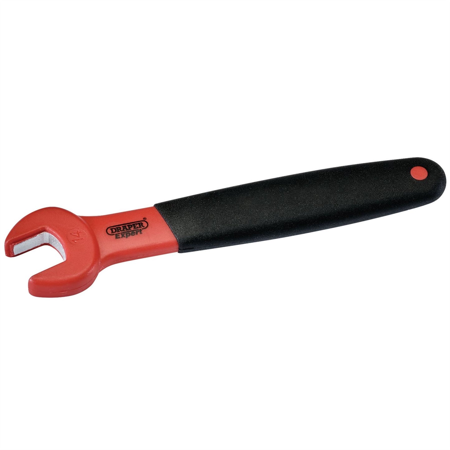 Draper VDE Fully Insulated Open End Spanner (14mm) -No. 99472