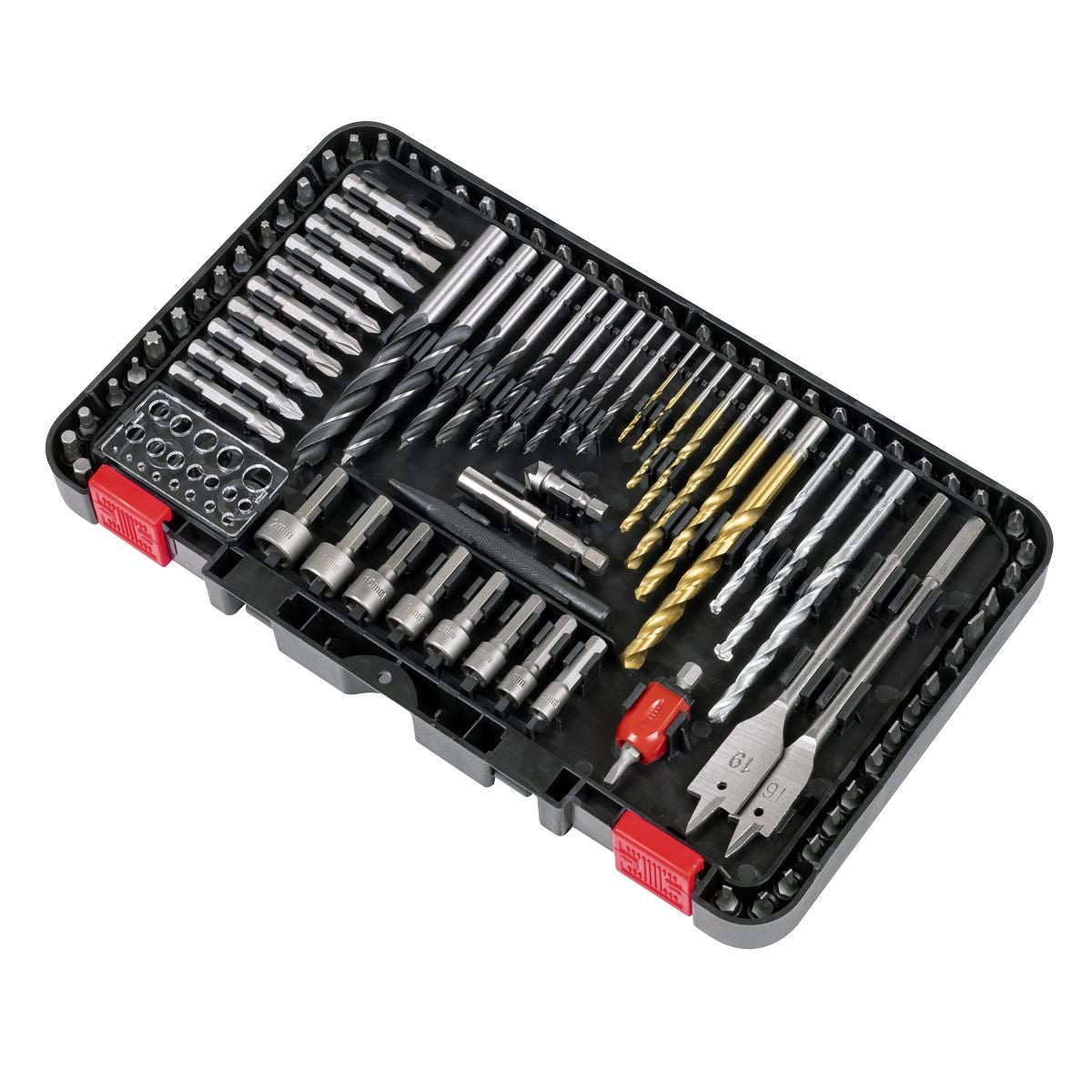 Sealey Drill & Bit Accessory Set 104pc AK47104