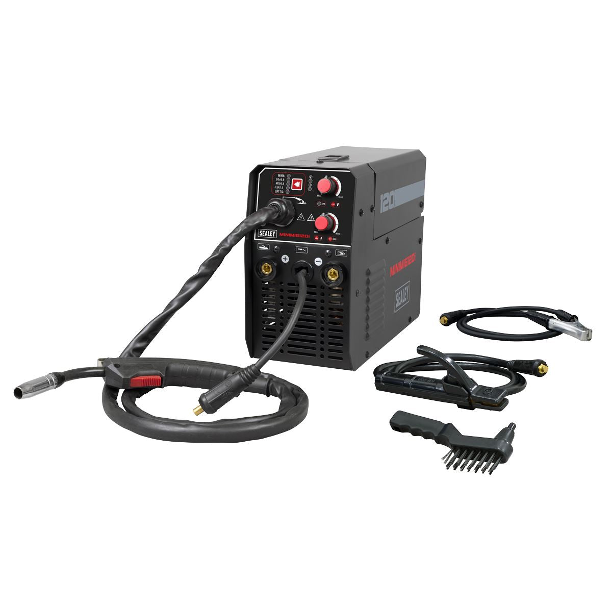Sealey MIG/TIG & MMA (ARC/STICK) Inverter Welder 120A 230V MINIMIG120i