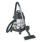 Sealey Vacuum Cleaner Ind Wet & Dry 20L 1250W/110V Stainless Drum PC200SD110V