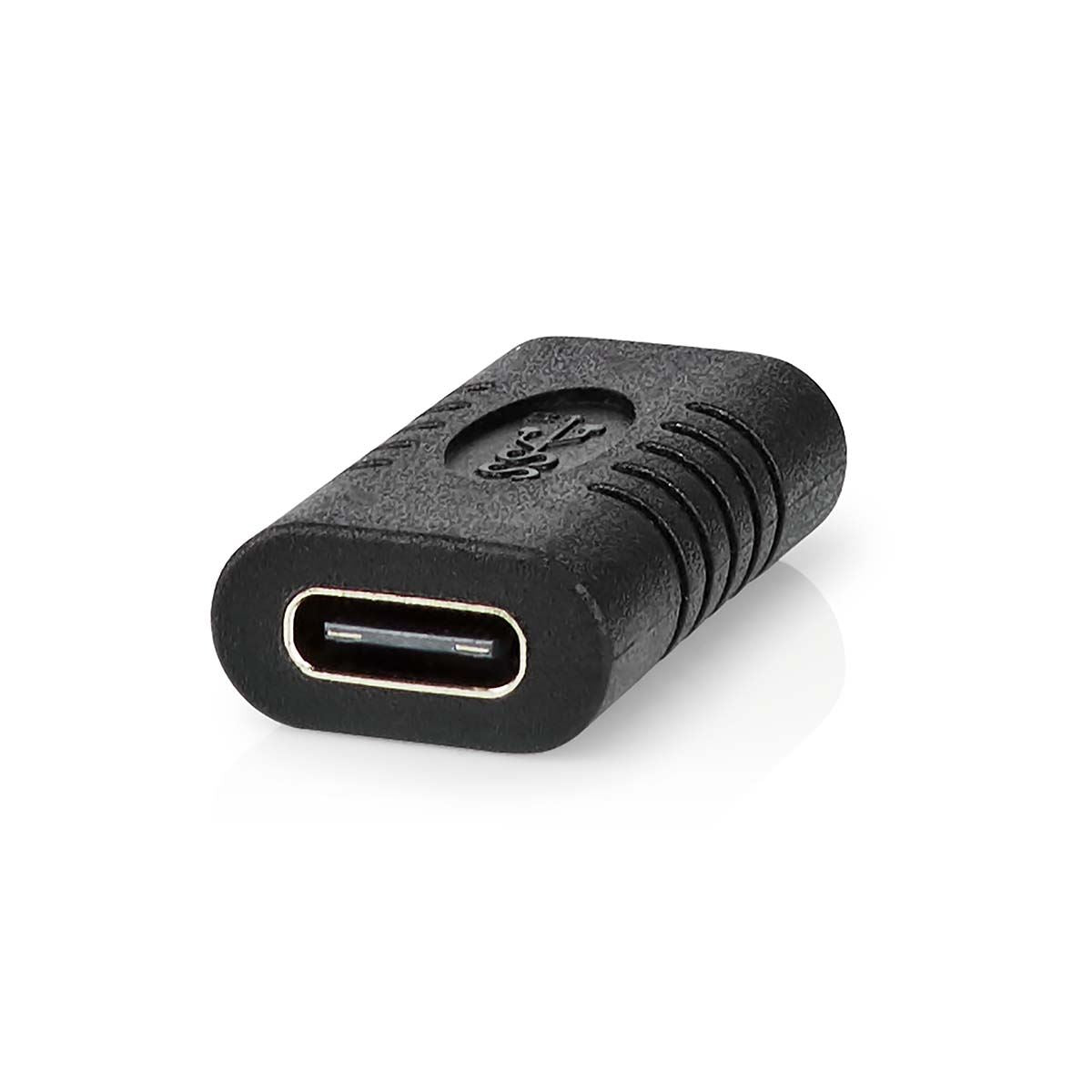 USB Adapter USB 3.2 Gen 2 USB-C Female USB-C Female 10 Gbps Black Polybag - CCGP64900BK