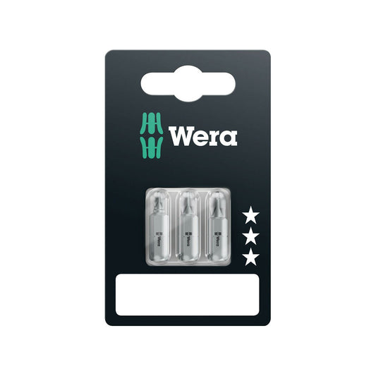 Wera 851/1Z Sb Bit PH1/PH2/PH3 Extra Tough Carded Pk3 073307