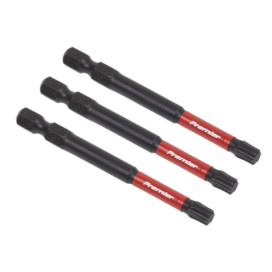 Premier TRX Star* T30 Impact Power Tool Bits 75mm - 3pc AK8270