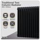 Baridi Horizontal Traditional 2 Column Radiator 600 x 1012mm � Black DH364