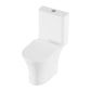 Baridi Close-Coupled Toilet Soft Close Seat, Dual Flush Cistern & Rimless Flush