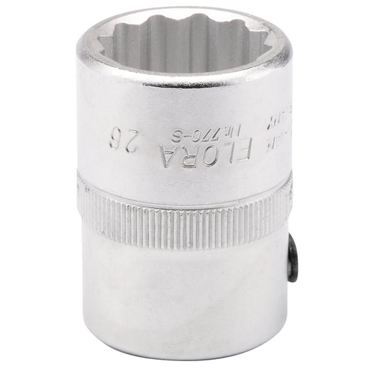 Elora 26mm 3/4" Square Drive Draper Bi-Hexagon Socket - 00749