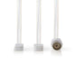 Nedis Indoor & Outdoor FM Antenna 87.5 to 108 MHz 0 to 15 km Range IEC 1.80 m - ANFM105ME